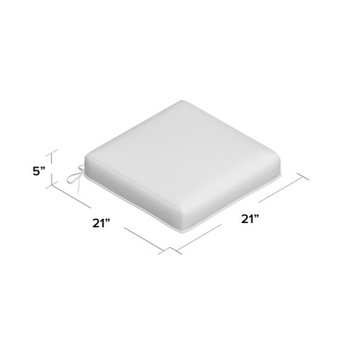 Sol 72 Outdoor™ Adelia Sol 72 Outdoor™ Outdoor Seat Cushion 21'' W x 21